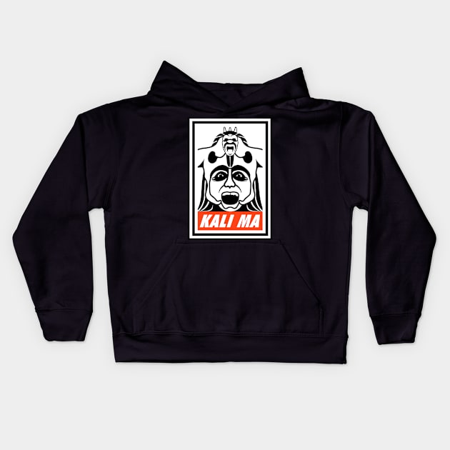 Kali Ma Kids Hoodie by karlangas